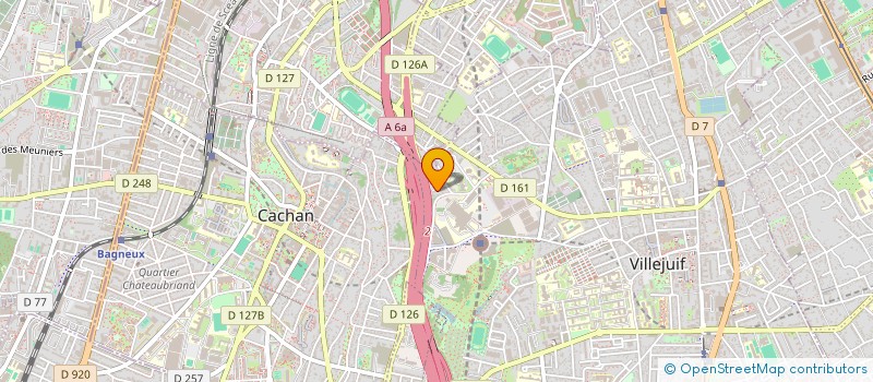 localisation de l'entreprise MONSIEUR HAKIM AZNI  VILLEJUIF