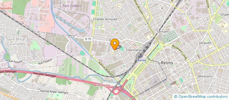 localisation de l'entreprise MONSIEUR HAKIM BAZAZ  REIMS