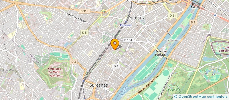 localisation de l'entreprise MONSIEUR HAKIM BEKKA à SURESNES