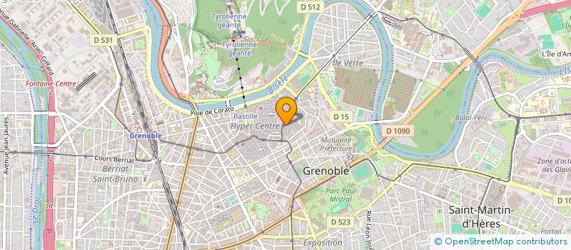 localisation de l'entreprise MONSIEUR HAKIM BELARBI à GRENOBLE