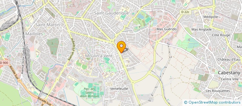 localisation de l'entreprise MONSIEUR HAKIM BELGUEBLI  PERPIGNAN