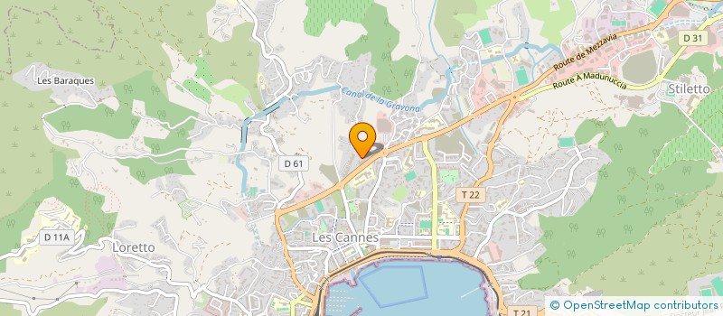 localisation de l'entreprise MONSIEUR HAKIM BELHADJ à AJACCIO