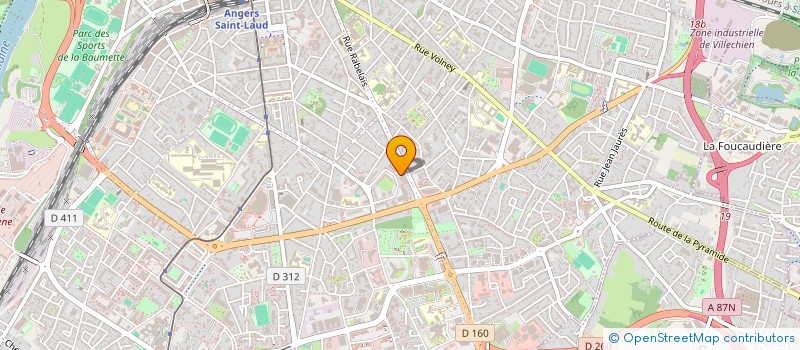 localisation de l'entreprise MONSIEUR HAKIM BELMOULAT  ANGERS