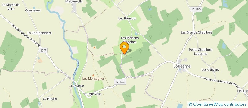 localisation de l'entreprise MONSIEUR HAKIM BELOUETTAR  CHAMPIGNELLES