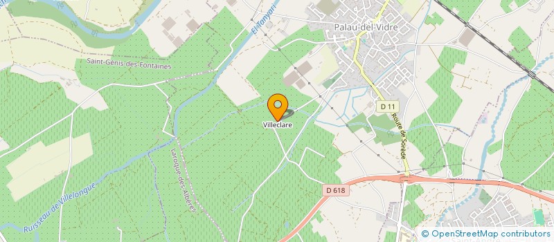 localisation de l'entreprise MONSIEUR HAKIM BEN ABDALLAH  PALAU-DEL-VIDRE