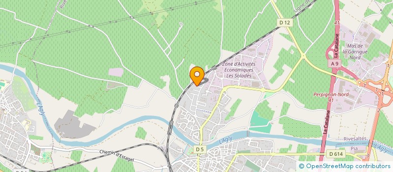 localisation de l'entreprise MONSIEUR HAKIM BEN CHEIKH  RIVESALTES