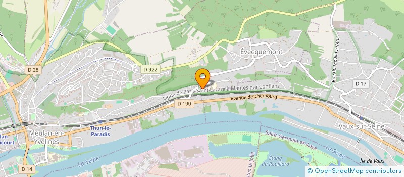 localisation de l'entreprise MONSIEUR HAKIM BEN GAIED HASSINE  EVECQUEMONT