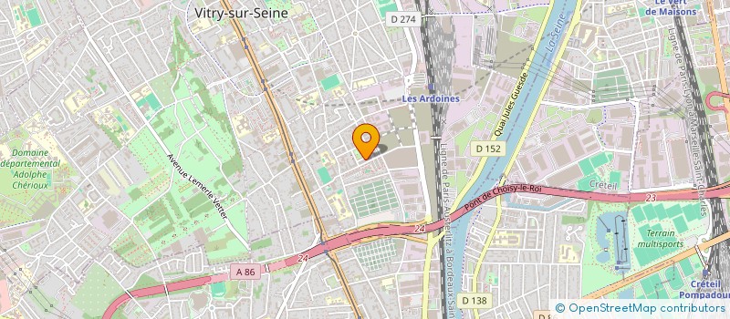 localisation de l'entreprise MONSIEUR HAKIM BEN MESSAOUD à VITRY-SUR-SEINE