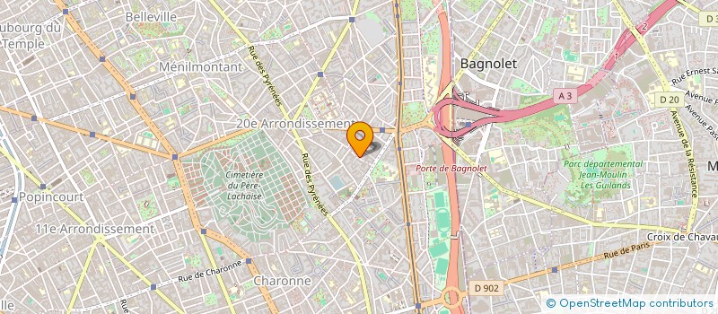 localisation de l'entreprise MONSIEUR HAKIM BENAOUICHA  PARIS