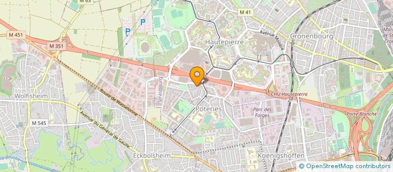 localisation de l'entreprise MONSIEUR HAKIM BENASSOUL à STRASBOURG