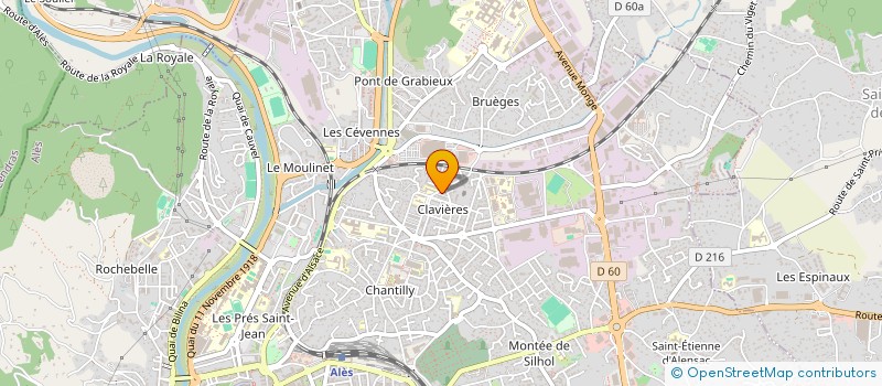 localisation de l'entreprise MONSIEUR HAKIM BENAYAD à ALES