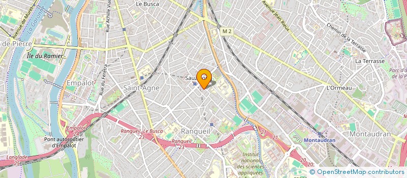 localisation de l'entreprise MONSIEUR HAKIM BENHAMA  TOULOUSE
