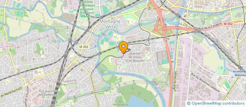 localisation de l'entreprise MONSIEUR HAKIM BENHAMOU à STRASBOURG