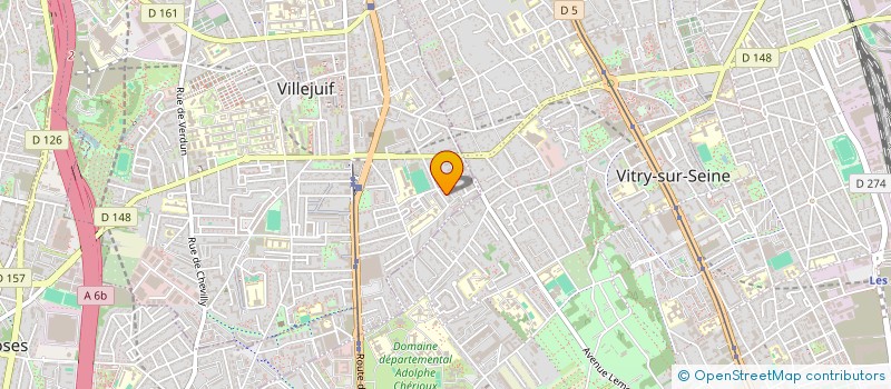 localisation de l'entreprise MONSIEUR HAKIM BENHAYMOUD à VILLEJUIF