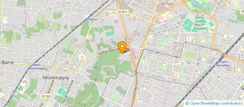 localisation de l'entreprise MONSIEUR HAKIM BENKHALFA  MONTMAGNY