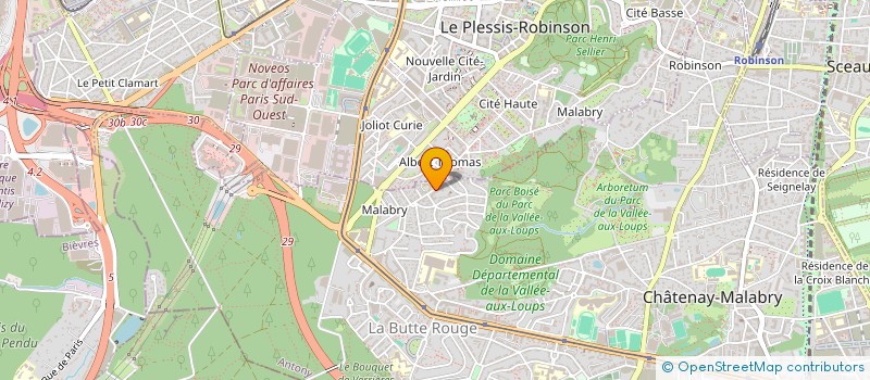 localisation de l'entreprise MONSIEUR HAKIM BENMAOUCHE  CHATENAY-MALABRY