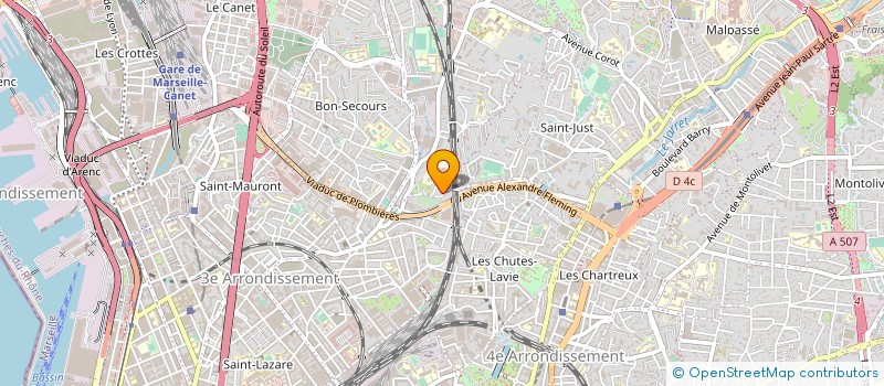 localisation de l'entreprise MONSIEUR HAKIM BENOUSSAD à MARSEILLE