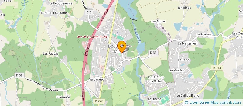 localisation de l'entreprise MONSIEUR HAKIM BENSAAD à LIMOGES