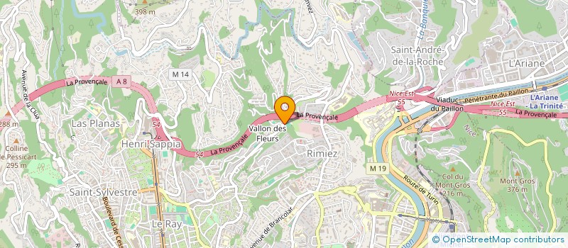 localisation de l'entreprise MONSIEUR HAKIM BENSMIDA  NICE