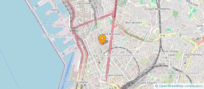 localisation de l'entreprise MONSIEUR HAKIM BERBACHE  MARSEILLE