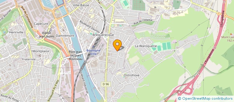 localisation de l'entreprise MONSIEUR HAKIM BERKOUN à BOULOGNE-SUR-MER