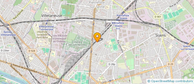 localisation de l'entreprise MONSIEUR HAKIM BERRIANI à PIERREFITTE-SUR-SEINE