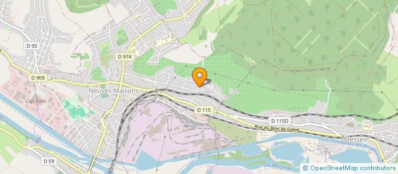 localisation de l'entreprise MONSIEUR HAKIM BEY à NEUVES-MAISONS