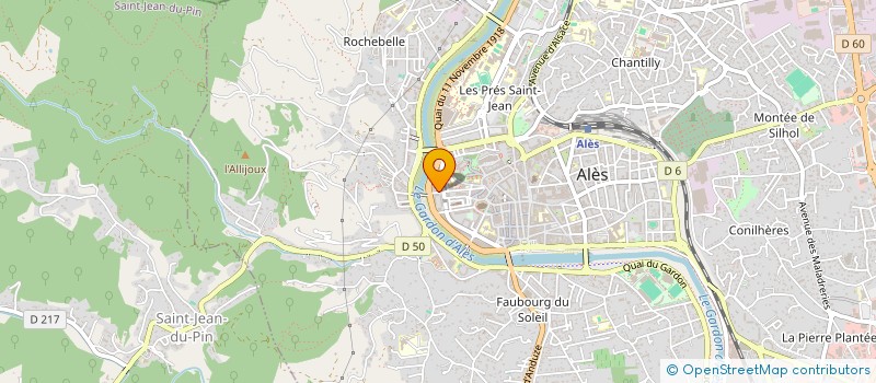 localisation de l'entreprise MONSIEUR HAKIM BOUALAM à ALES