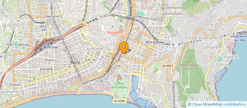 localisation de l'entreprise MONSIEUR HAKIM BOUANANI  NICE