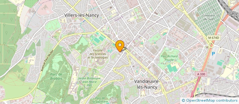 localisation de l'entreprise MONSIEUR HAKIM BOUASLA  VANDUVRE-LES-NANCY