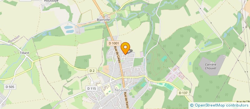 localisation de l'entreprise MONSIEUR HAKIM BOUDAHMANE  NOAILLES