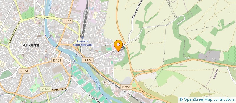 localisation de l'entreprise MONSIEUR HAKIM BOUGNIT à AUXERRE