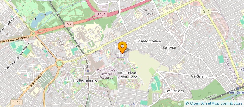 localisation de l'entreprise MONSIEUR HAKIM BOUKOURIDA à VILLEPINTE