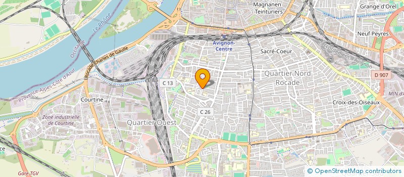 localisation de l'entreprise MONSIEUR HAKIM BOUSFOT  AVIGNON