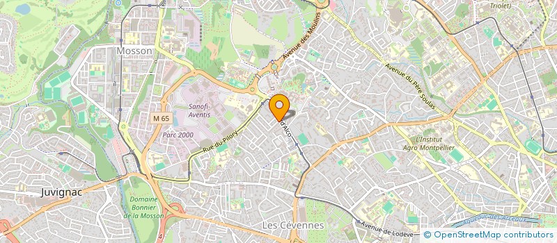 localisation de l'entreprise MONSIEUR HAKIM CHABANE à MONTPELLIER