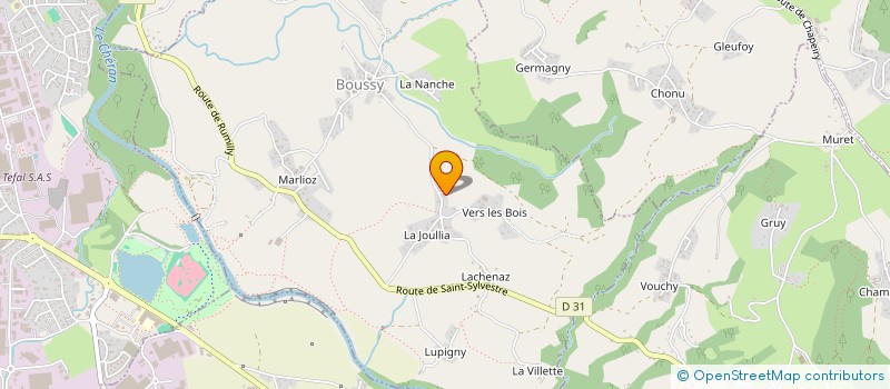 localisation de l'entreprise MONSIEUR HAKIM CHALABI  BOUSSY