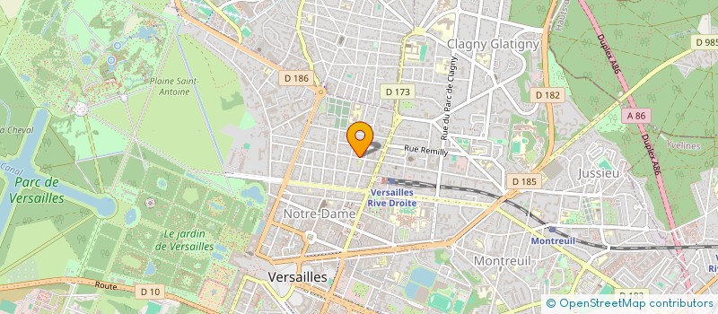 localisation de l'entreprise MONSIEUR HAKIM CHAREB YSSAAD à VERSAILLES
