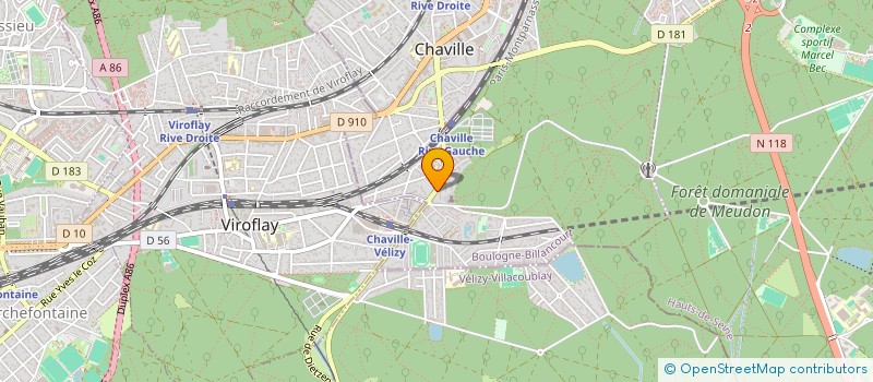 localisation de l'entreprise MONSIEUR HAKIM CHERFOUH à CHAVILLE