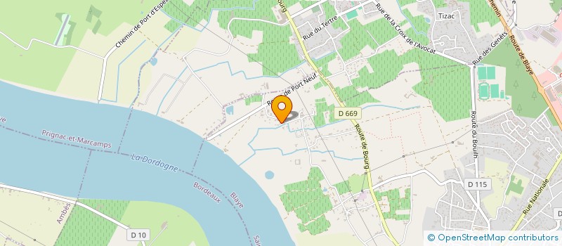 localisation de l'entreprise MONSIEUR HAKIM CHRABAK  SAINT-ANDRE-DE-CUBZAC