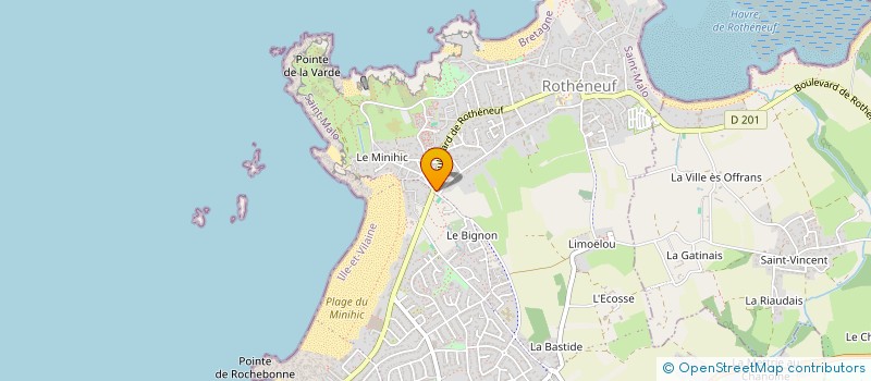 localisation de l'entreprise MONSIEUR HAKIM DAGHARI à SAINT-MALO