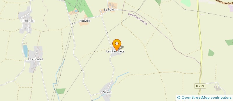 localisation de l'entreprise MONSIEUR HAKIM DHIFALLI  BEAUTHEIL-SAINTS