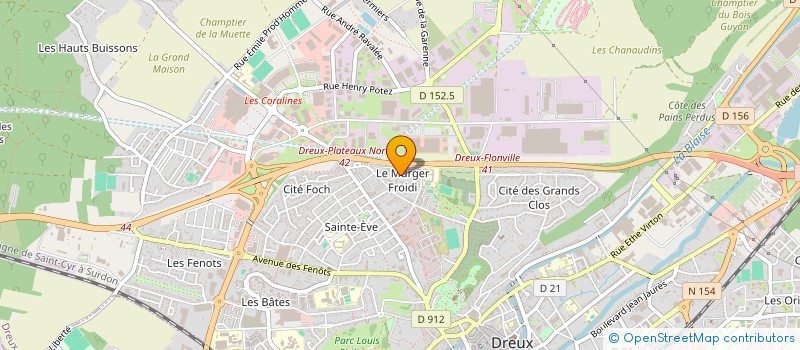 localisation de l'entreprise MONSIEUR HAKIM DJELLAL à DREUX