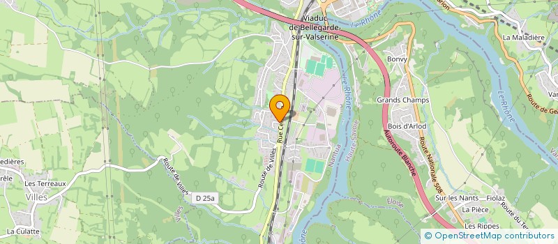 localisation de l'entreprise MONSIEUR HAKIM EL GHAZI  VALSERHONE