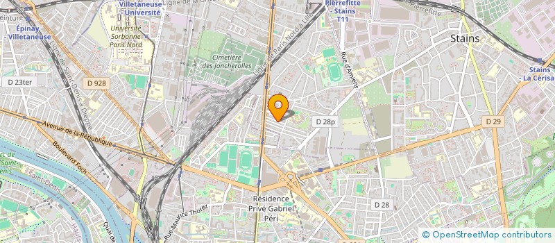 localisation de l'entreprise MONSIEUR HAKIM EL KENZ à PIERREFITTE-SUR-SEINE