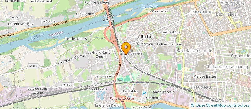 localisation de l'entreprise MONSIEUR HAKIM EL MOUCHTARI  LA RICHE