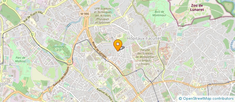 localisation de l'entreprise MONSIEUR HAKIM EL OUADGHIRI à MONTPELLIER