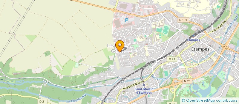 localisation de l'entreprise MONSIEUR HAKIM ENNADRE  ETAMPES