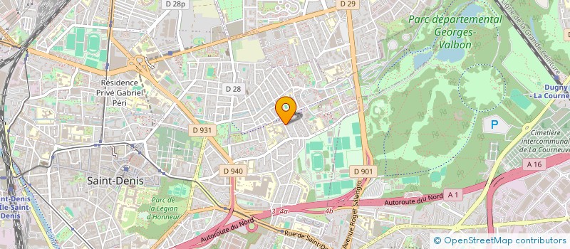 localisation de l'entreprise MONSIEUR HAKIM FACI  SAINT-DENIS