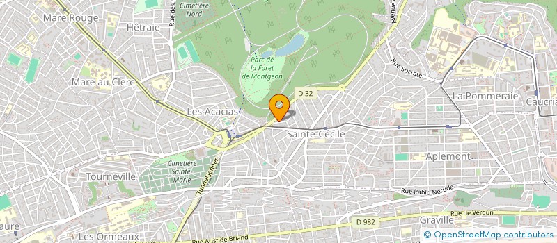 localisation de l'entreprise MONSIEUR HAKIM FEKHART  LE HAVRE