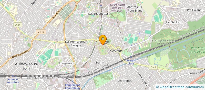 localisation de l'entreprise MONSIEUR HAKIM FELLAK à SEVRAN